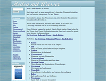 Tablet Screenshot of heilen-mit-wasser.de